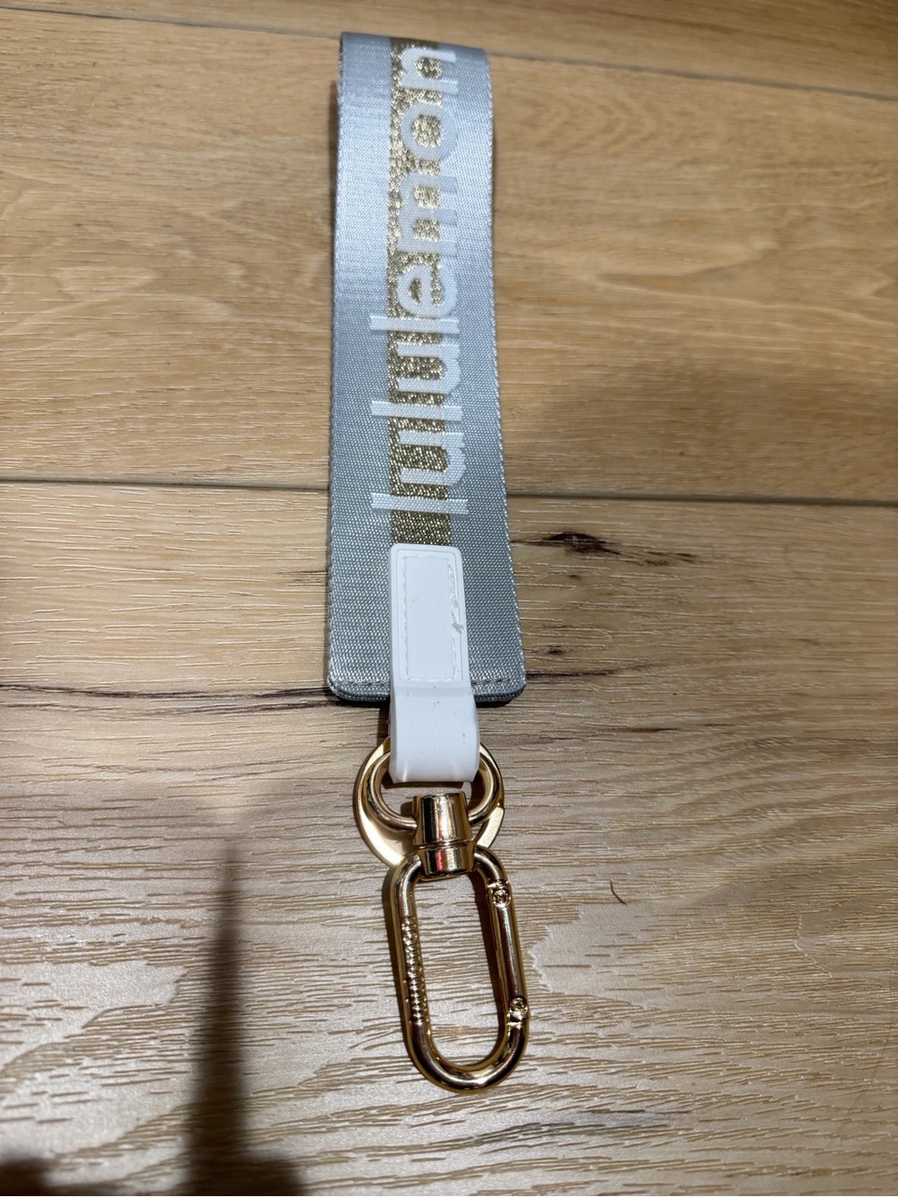 Lululemon never lost keychain